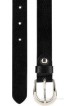 Orkee Women Formal Black Artificial Leather Belt(Black-09)